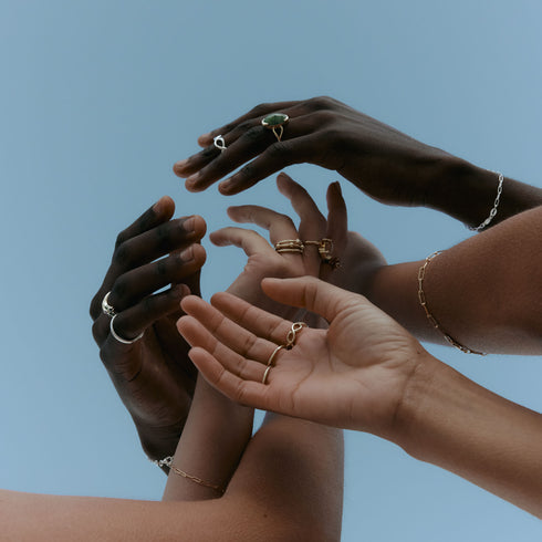 The Hilma Ring in Yellow Gold