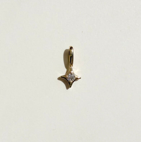 Sparkle Diamond Pendant Charm