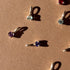 Three Claw Mini Sapphire Pendant Charm in Silver