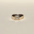 Emerald Cut Lab Grown Diamond Sculpted Band Ring