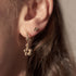 The Quattuor Stud Earrings in Yellow Gold