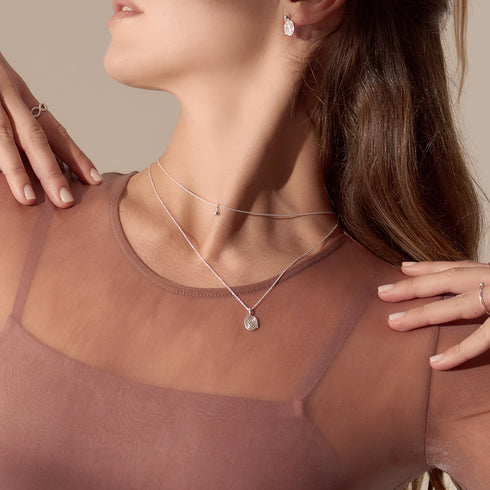 The Reverié Pendant Charm in Yellow Gold