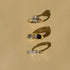 Radiant Cut Diamonds Half Eternity Band