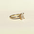 Four Claw Oval Lab Grown Diamond Ring