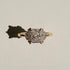 Radiant and Half Moon Lab Grown Diamonds Trilogy Ring