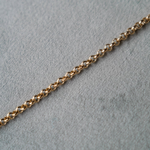 Rolo Chain in Yellow Gold