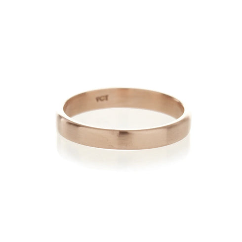 Men's Band in Rose Gold