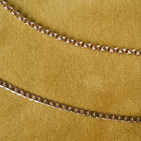 Rolo Chain in Yellow Gold