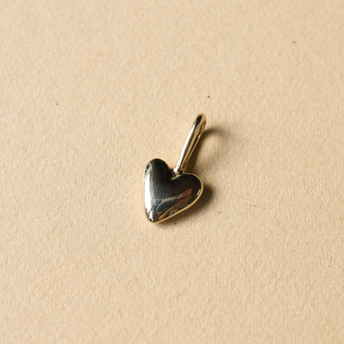 Heart Charm in Silver