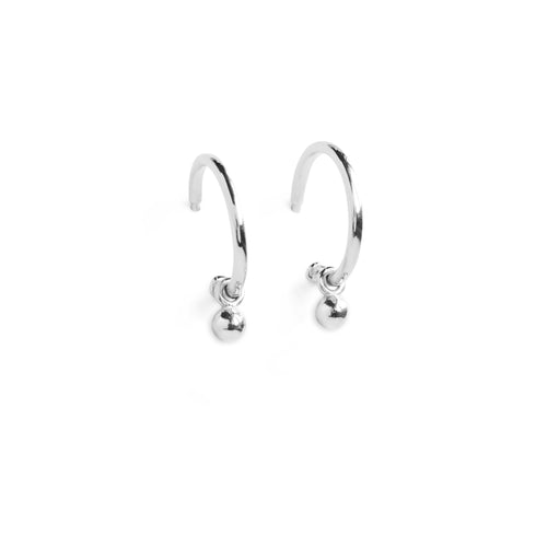 The Solo Charm Sleepers in Silver