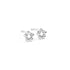 The Quinque Stud Earrings in Silver