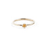 The Portal Ring with Citrine in Yellow Gold