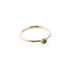 The Portal Ring with Jade in Yellow Gold