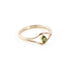 The Visionary Ring with Tourmaline in Yellow Gold