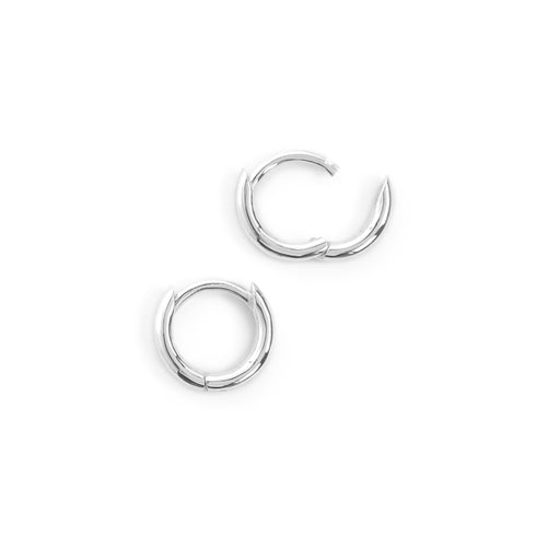 Round - Round Profile - Hinged Sleepers in Silver