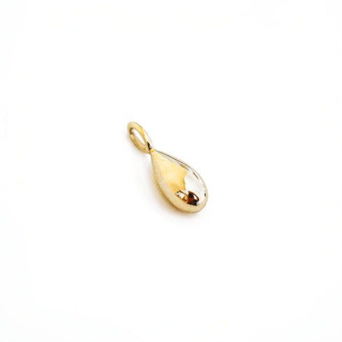 The Droplet Charm in Yellow Gold