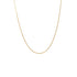 Delicate Curb Chain in Yellow Gold