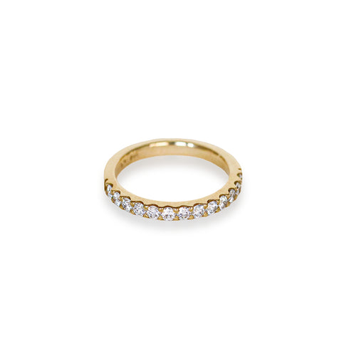 Shared Claw Half Eternity Band