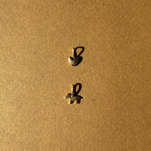 Horse Charm in Yellow Gold