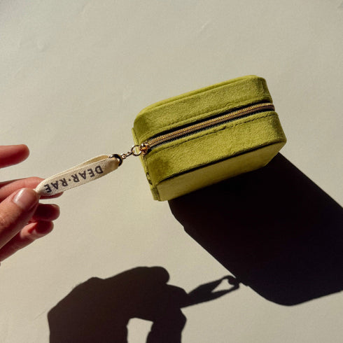 Velvet Jewellery Travel Box