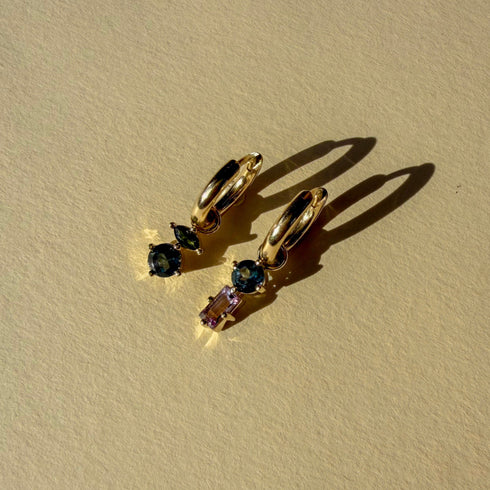 Suncatcher Sleeper Charm One: with Topaz & Amethyst