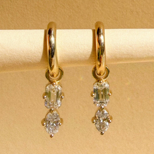 Suncatcher Sleeper Charm Three: with Lab Grown Diamonds