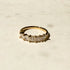 Radiant Cut Diamonds Half Eternity Band