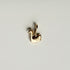 Swan Charm in Yellow Gold
