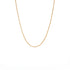 Mini Paperclip Chain in Yellow Gold