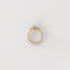 Oval and Half Moons Trilogy Lab Grown Diamond Ring