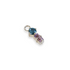 Suncatcher Sleeper Charm One: with Topaz & Amethyst in Silver