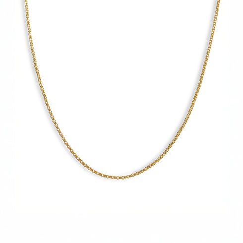 Rolo Chain in Yellow Gold