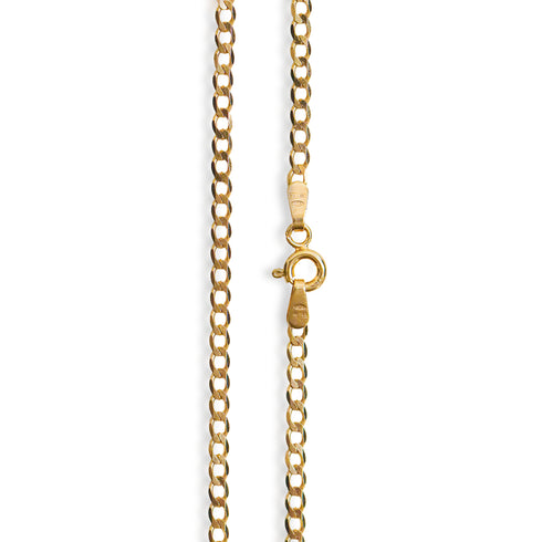 Heritage Curb Chain in Yellow Gold