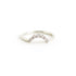 Tapering Diamond Arch Band