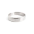 Men's Hammered Band in Silver