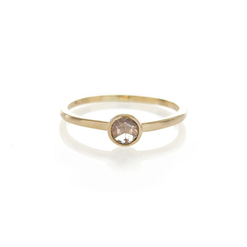 Cognac Diamond Ring