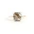 Brown Checkerboard Diamond Ring