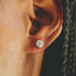 The Aether Stud Earrings ~ Lab Grown Diamonds ~ White Gold