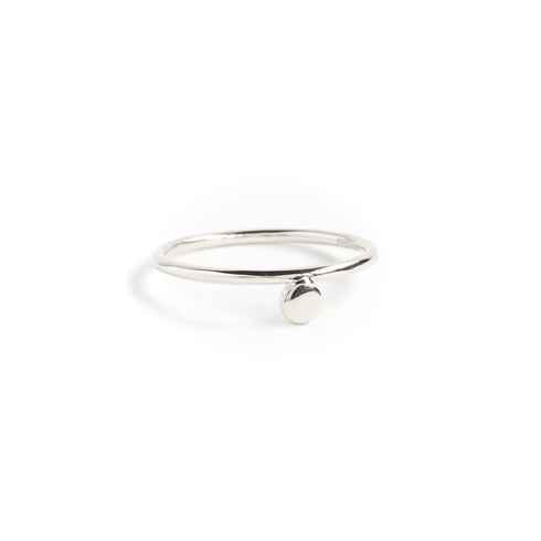 The Dot Ring in Silver