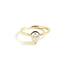 Elara ~ Tension Bezel Set Pear Diamond Ring