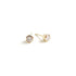 The Aether Stud Earrings ~ Lab Grown Diamonds ~ Yellow Gold
