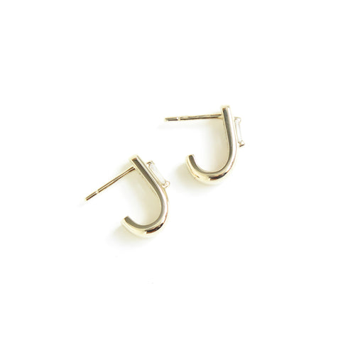 The Hera Huggies ~ Lab Grown Diamonds ~ Yellow Gold