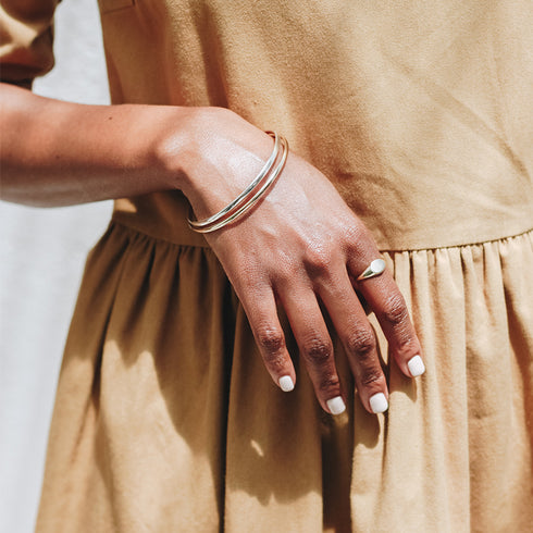 Signet Ring in Yellow Gold