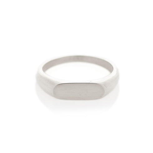 Vista Signet Ring in Silver