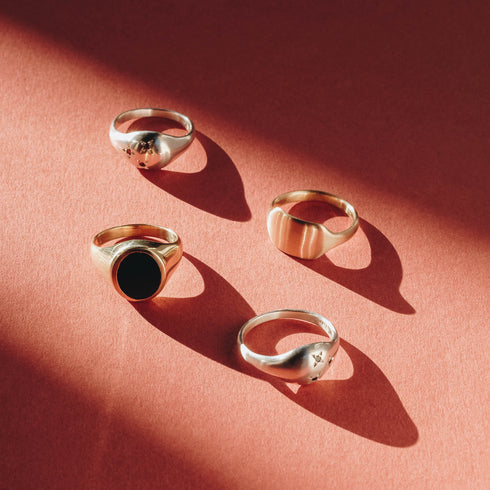 Your Grandmother's Signet in Silver