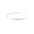 Half Round Bangle in Silver