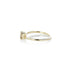 Four Claw Cognac Diamond Ring in Yellow Gold