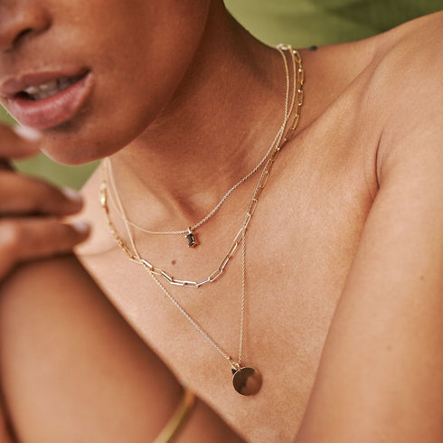 The Paperclip Chain in Yellow Gold ~ Large Link