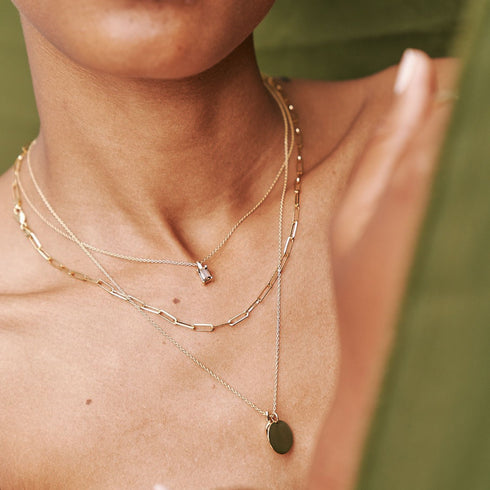 The Paperclip Chain in Yellow Gold ~ Large Link