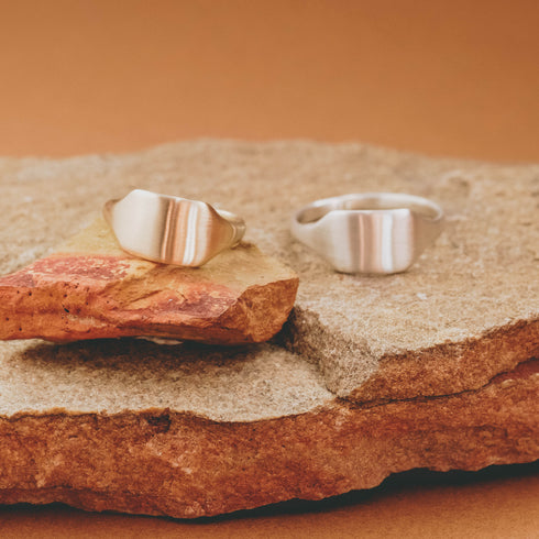 Your Grandmother's Signet in Silver